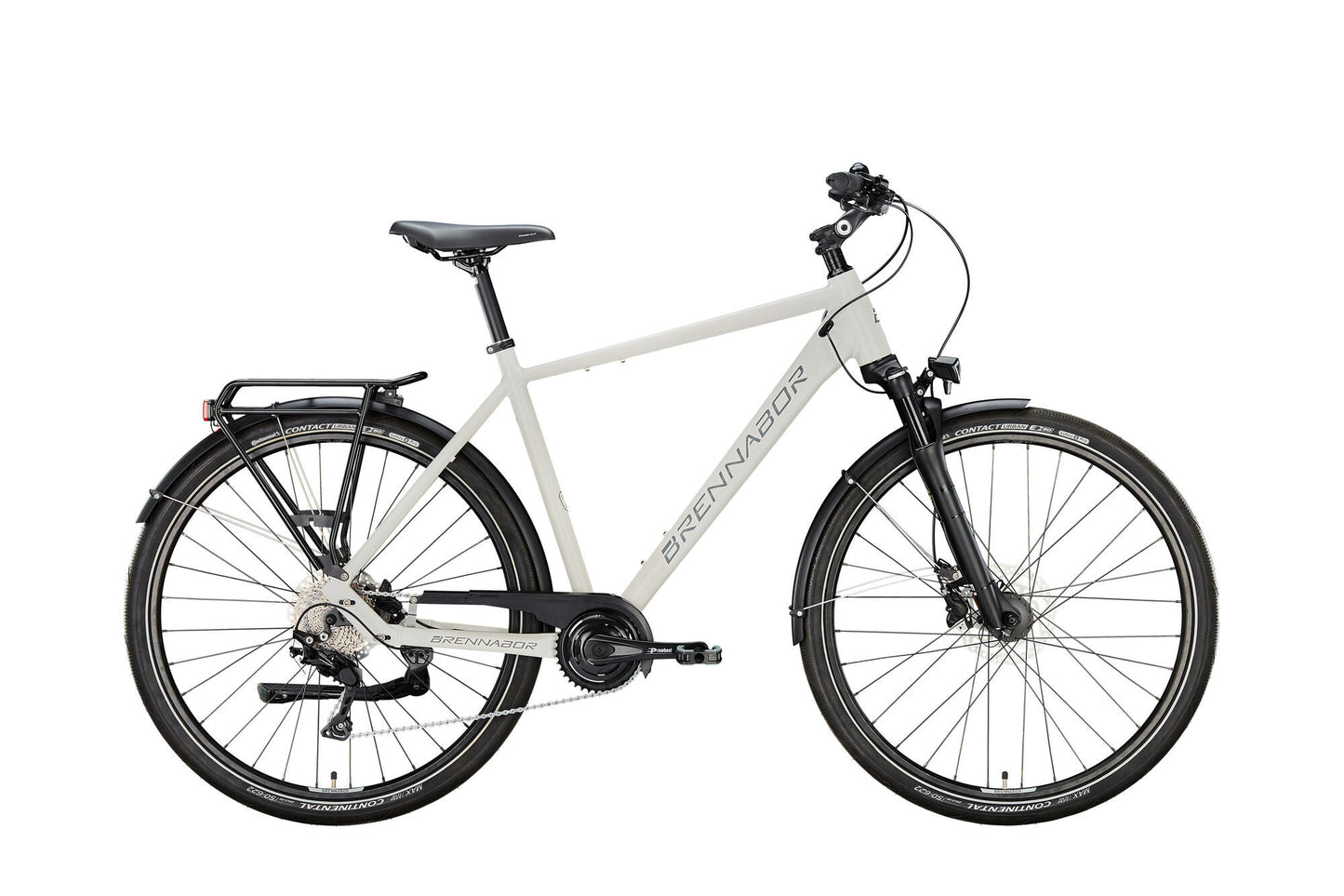 Brennabor trekkingfiets t-60 mod. 24 bike trekking t-60 28 60 he. 18sp. grey grey