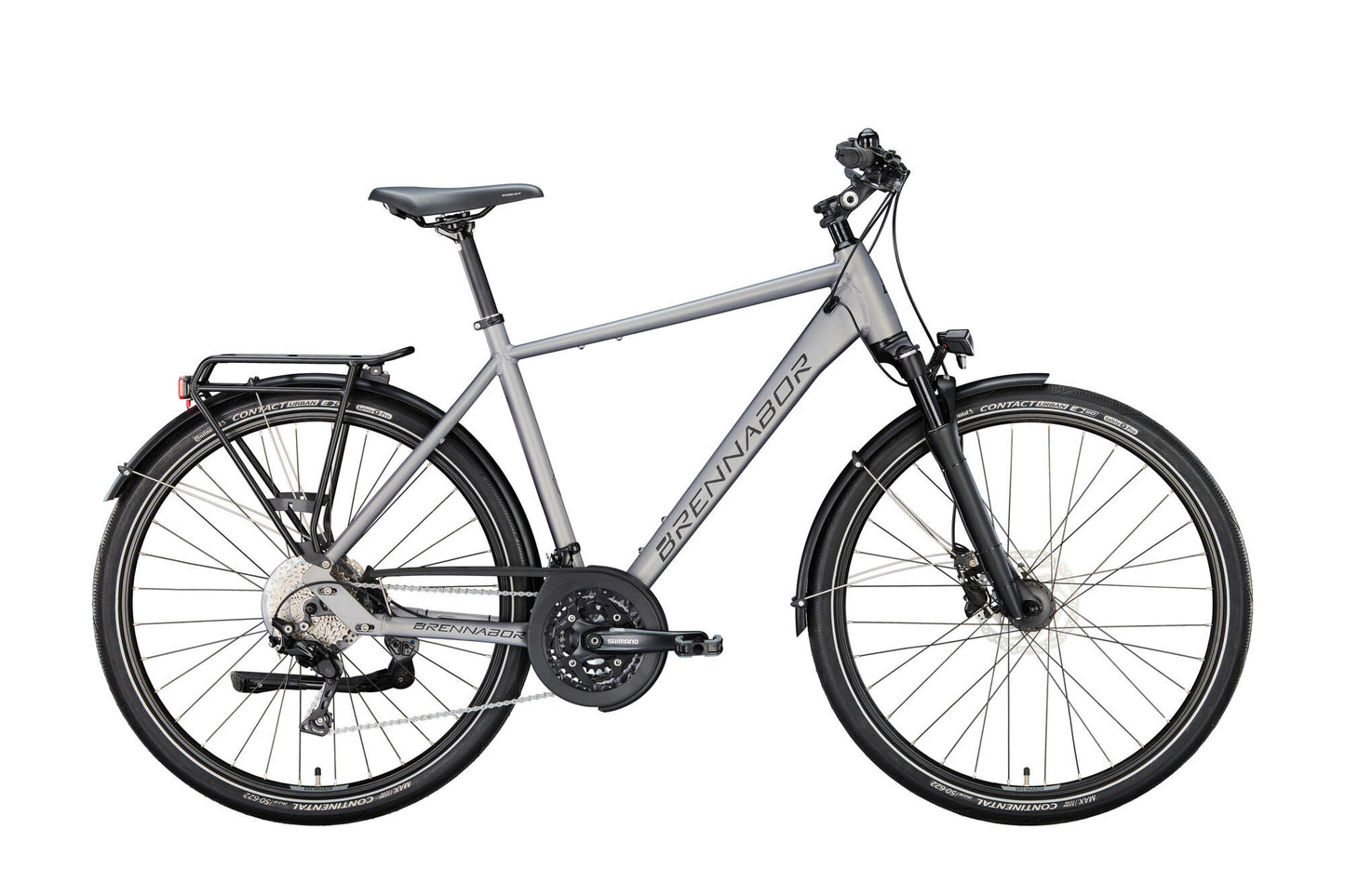 Brennabor trekkingfiets t-62 mod. 24 bike trekking t-62 28 60 he. 30sp. grey black