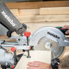 Metabo afkortzaag kgs 254 m met trekfunctie | nieuw model - 602540000