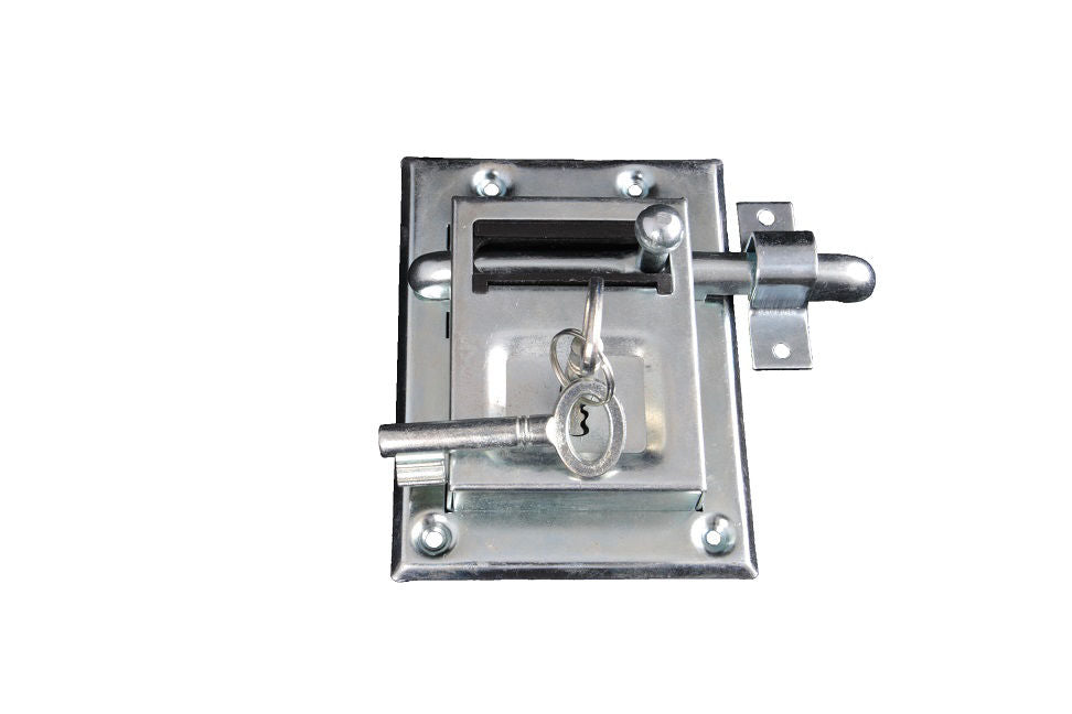 Waelbers oplegschuifgrendel slot 85x115mm gegalvaniseerd