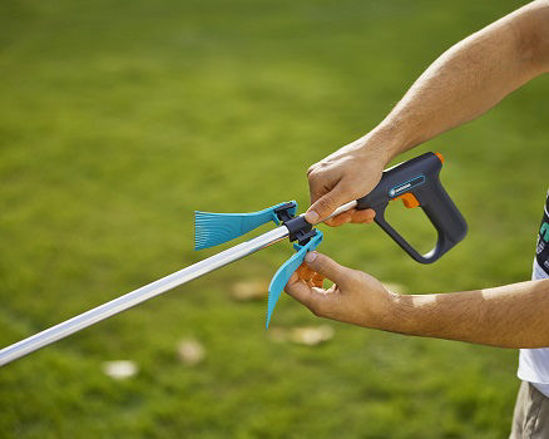 Gardena grijper 4-in-1 (grijs turquoise)