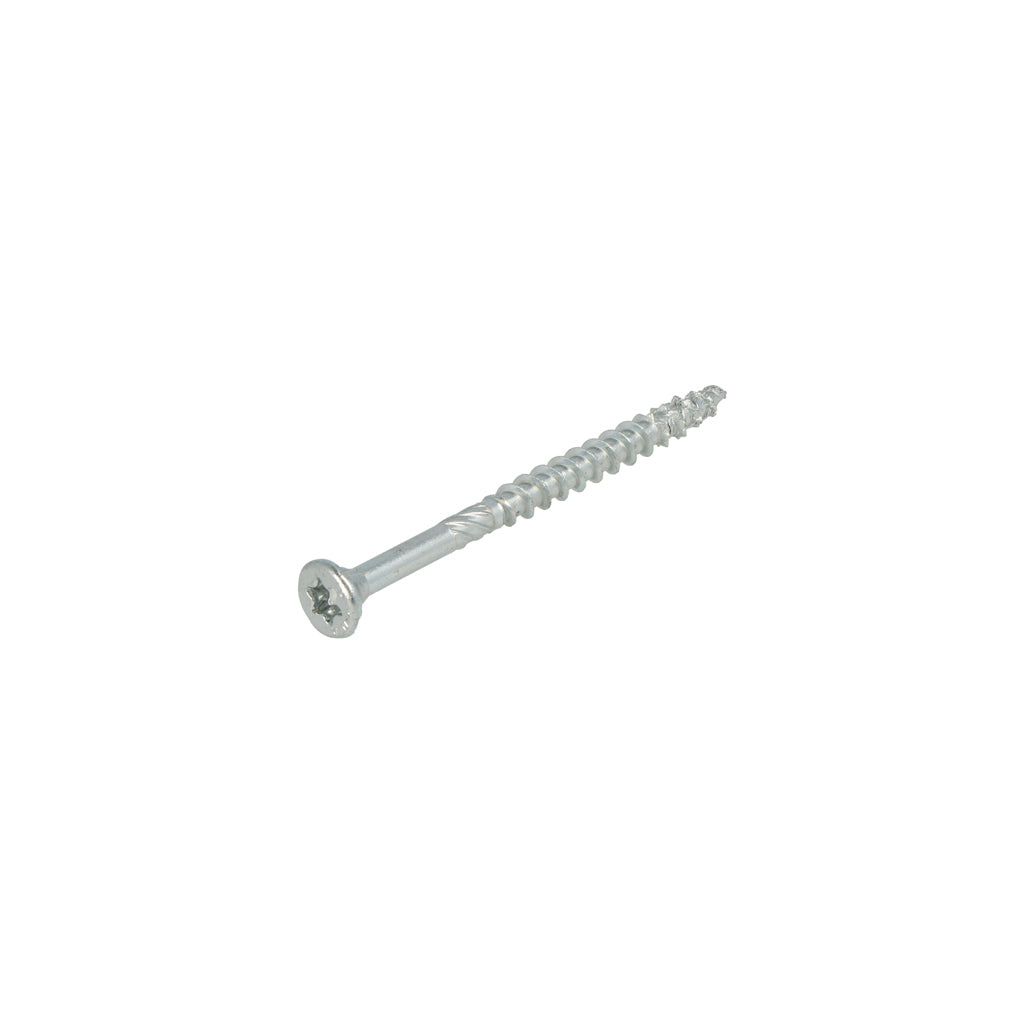Dynaplus unischroef spaanplaatschroef verzinkt platkop deeldraad torx tx25 4.5x60 35 | 200 stuks - 0281.01.34001