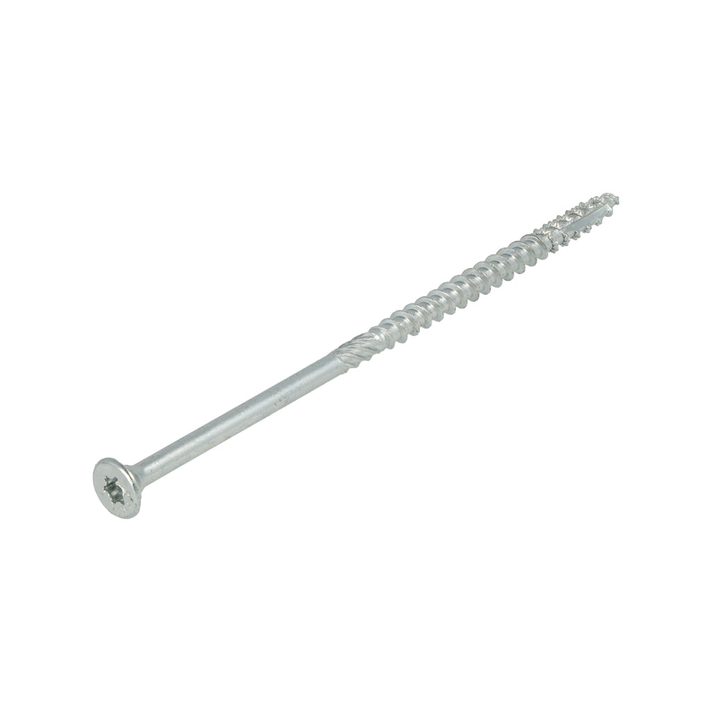 Dynaplus constructieschroef verzinkt platkop deeldraad +snijpunt torx tx30 6.0x140 70 | 100 stuks - 0281.01.51001