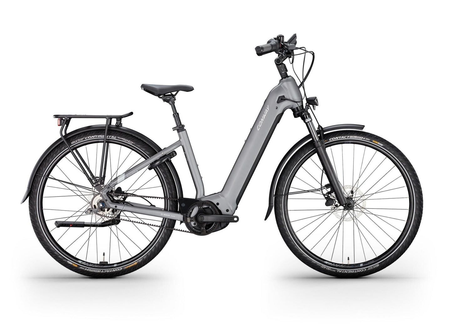 CONWAY ELECTRIC TROKKING BIKE Cairon T 4.5 (#1) Ebike Con.Cairon T 4.5 28 54 5SP Grey