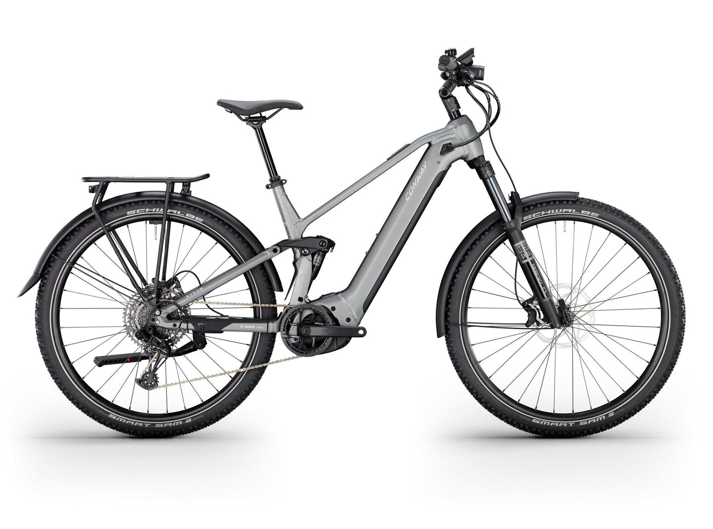 Conway suv elettrico xyron suv 5.0 (#1) ebike conw.xyron suv 4.9 29 46 12sp full sus. grigio