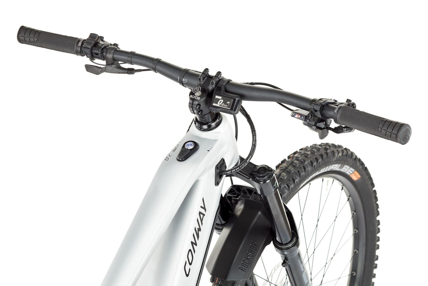 Conway mtb elettrica sospensione completa ewme 2.0 (#1) ebike conw. ewme 2.0 se 29 47 10sp completo sus. sil.
