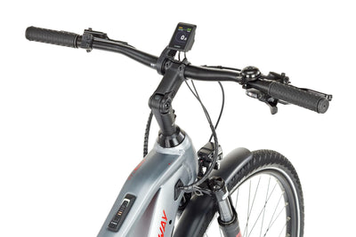 CONWAY ELECTRIC TREKKING BIKE Cairon T 2.0 625 SE (#1) Ebike Conw. Ciaron T 2.0 625 SE 28 51 9SP SIL. rosso