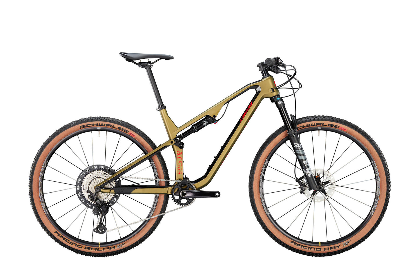 Conway MTB Full Suspension RLC FS 6.9 Mod. 23 bici con.rlc FS 6.9 29 47 full sus.12sp bro. nero