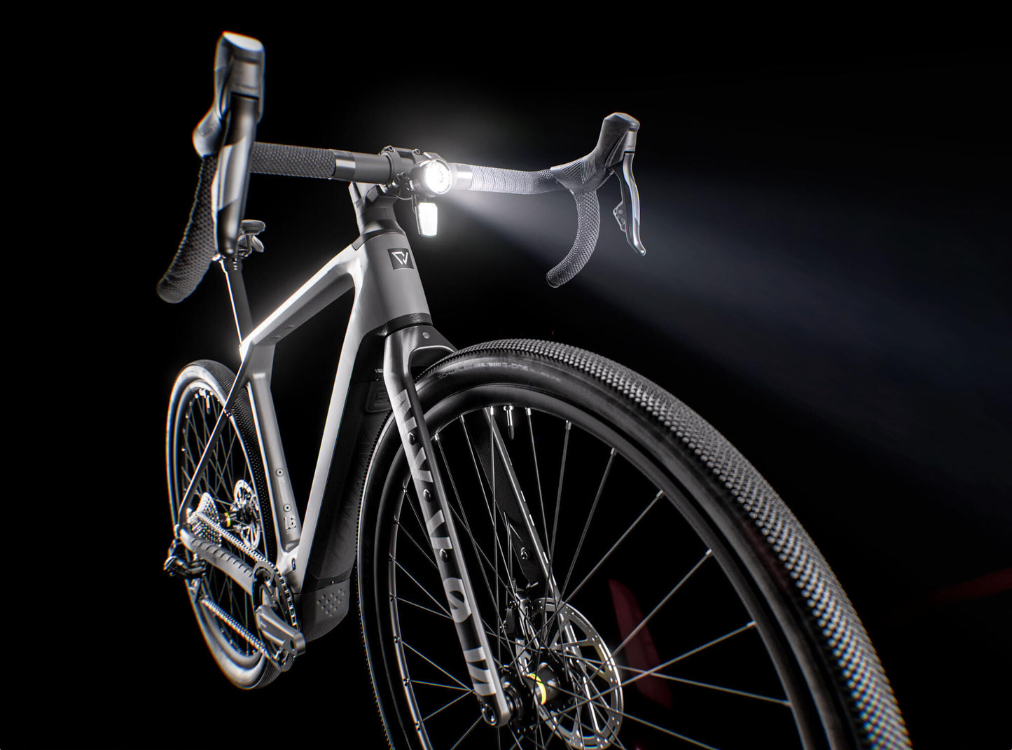 Conway elektrische allroad nyvon 9.0 mod. 24 ebike conw.nyvon 9.0 28 51 diam.12sp grey sil.