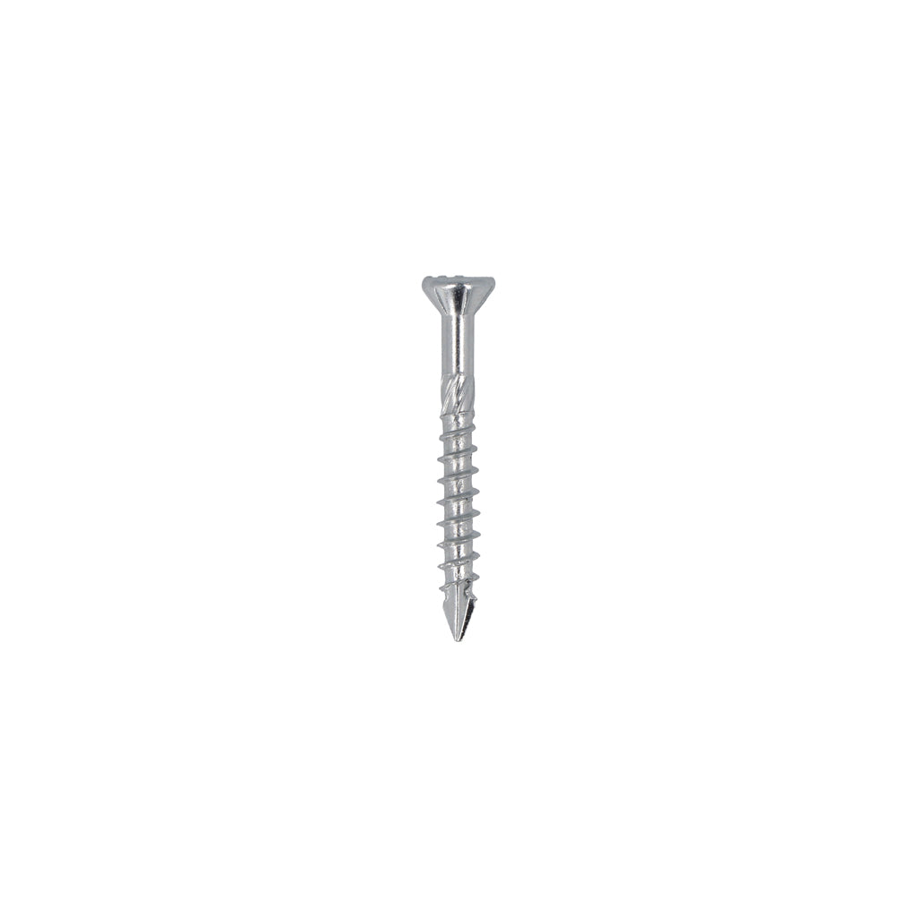 Tornillo Dynaplus MDF galvanizado cabeza plana rosca parcial-75° torx tx15 3.5x50 28 | 200 piezas - 0287.01.17901