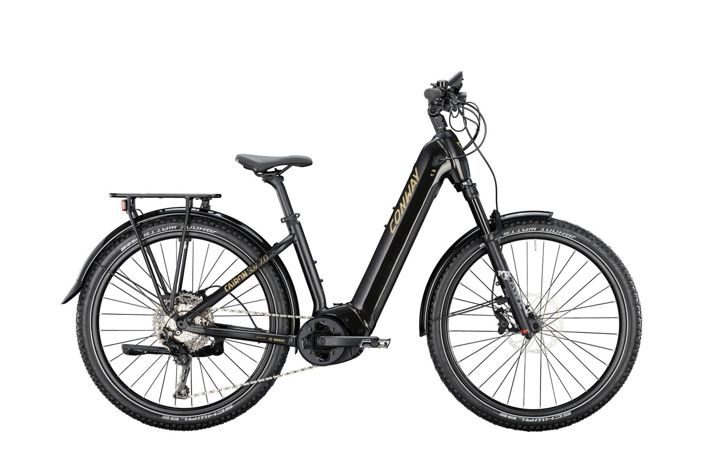 Conway elektrische suv cairon suv 7.0 mod. 24 ebike conw.cairon suv 7.0 27,5 54 wave 11sp bl gold