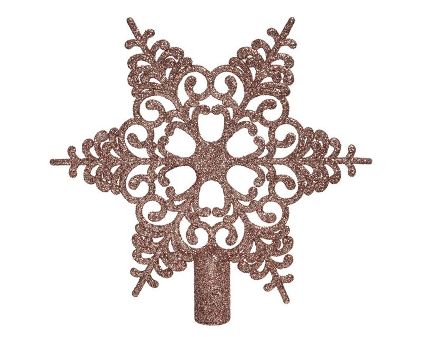 Decoris picco fiocco di neve 20,5x19 cm rosa cipria