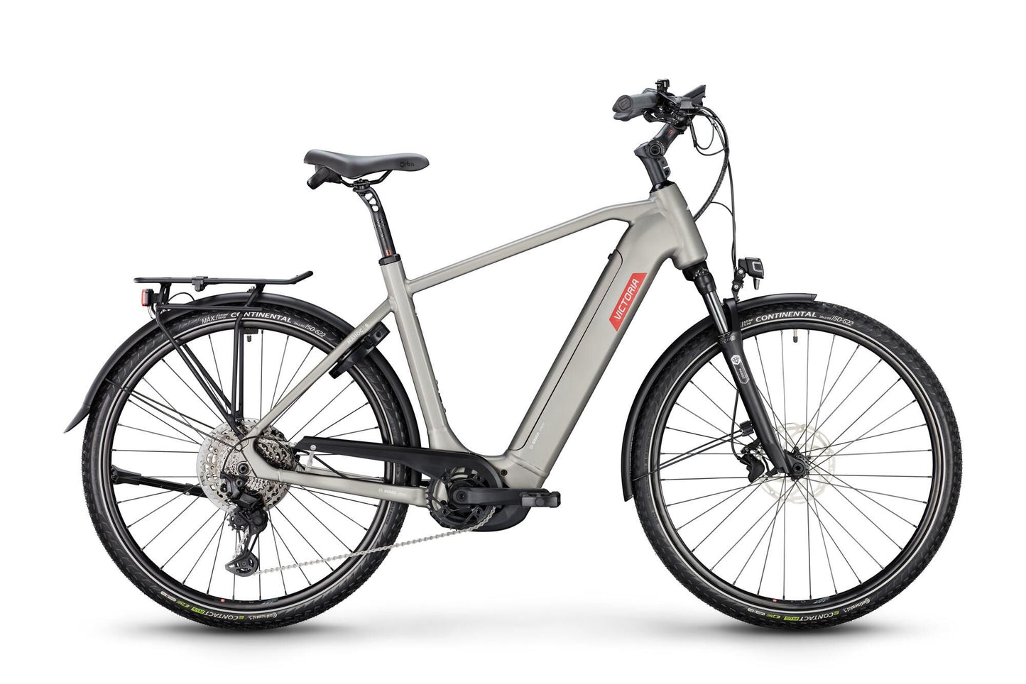 Victoria Electric Trekking Bike Manoc 6 (#1) Ebike Vict. MANOC 6 28 50 11SP WHITE
