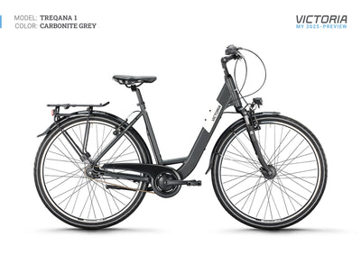 Victoria trekkingfiets treqana 1 (#1) wheel treqana 1 28 45 wave 7gg carb. grey
