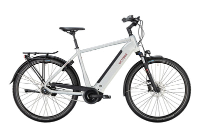 Victoria Electric Trekking Bike Tresalo 15 (#1) Ebike Vict. Tresalo 15 28 60 5SP FH Silver