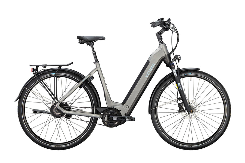 Bicicleta eléctrica de trekking victoria tresalo 17 (#1) ebike vict. tresalo 17 28 48 etc. ola murciélago negro