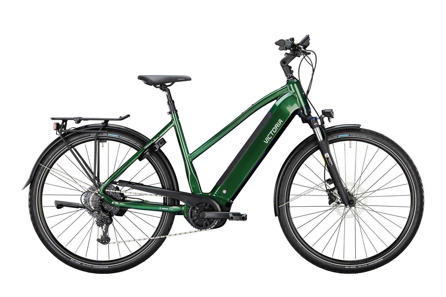 Victoria Electric Trekking Bike Tresalo 12 (#1) Ebike Vict. Tresalo 12 28 53 9SP escaleras. verde
