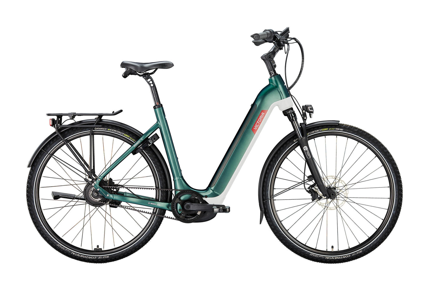 Victoria Electric Trekking Bike Manoc 5 (#1) Ebike Vict. MANOC 5 28 54 Env. Verde ola
