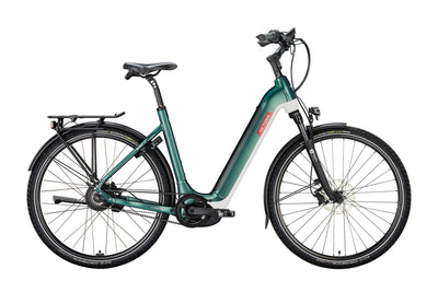 Victoria Electric Trekking Bike Manoc 5 (#1) Ebike Vict. Manoc 5 28 50 Env. Wave Green