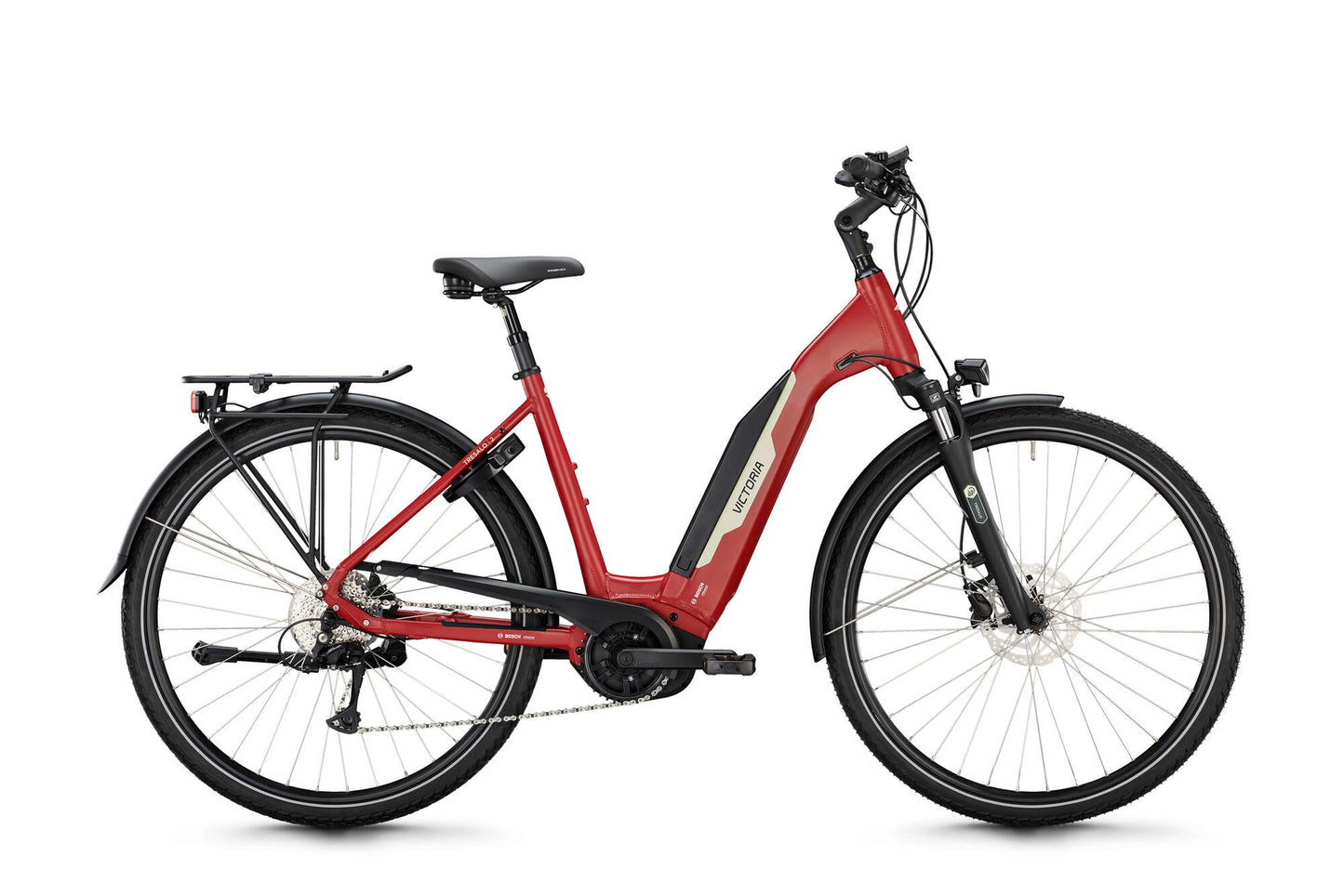 Victoria elektrische trekkingfiets tresalo 2 (#1) ebike vict. tresalo 2 28 56 9sp wave red