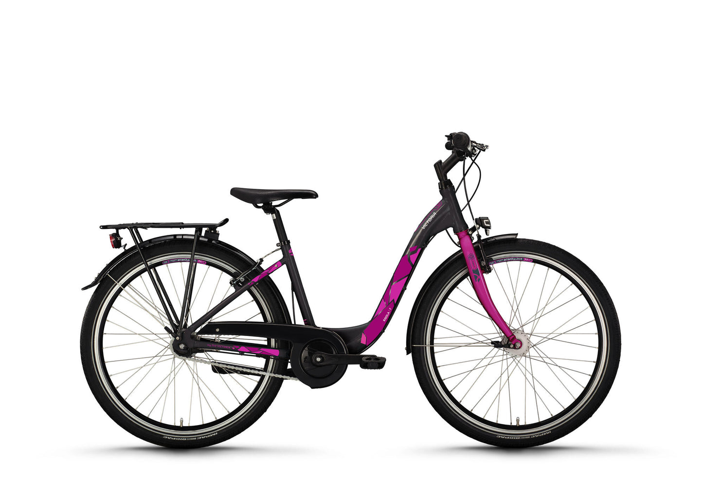 Bicicleta juvenil victoria eqola 7 mod. Moto 24 vict.eqola 7 26 44 entrada baja 7v pl.gris