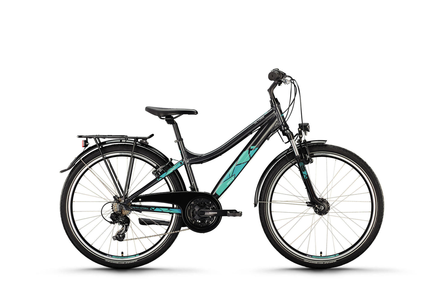 Victoria jeugdfiets eqola 6 mod. 24 bike vict.eqola 6 26 40 diam. 21sp platinum grey