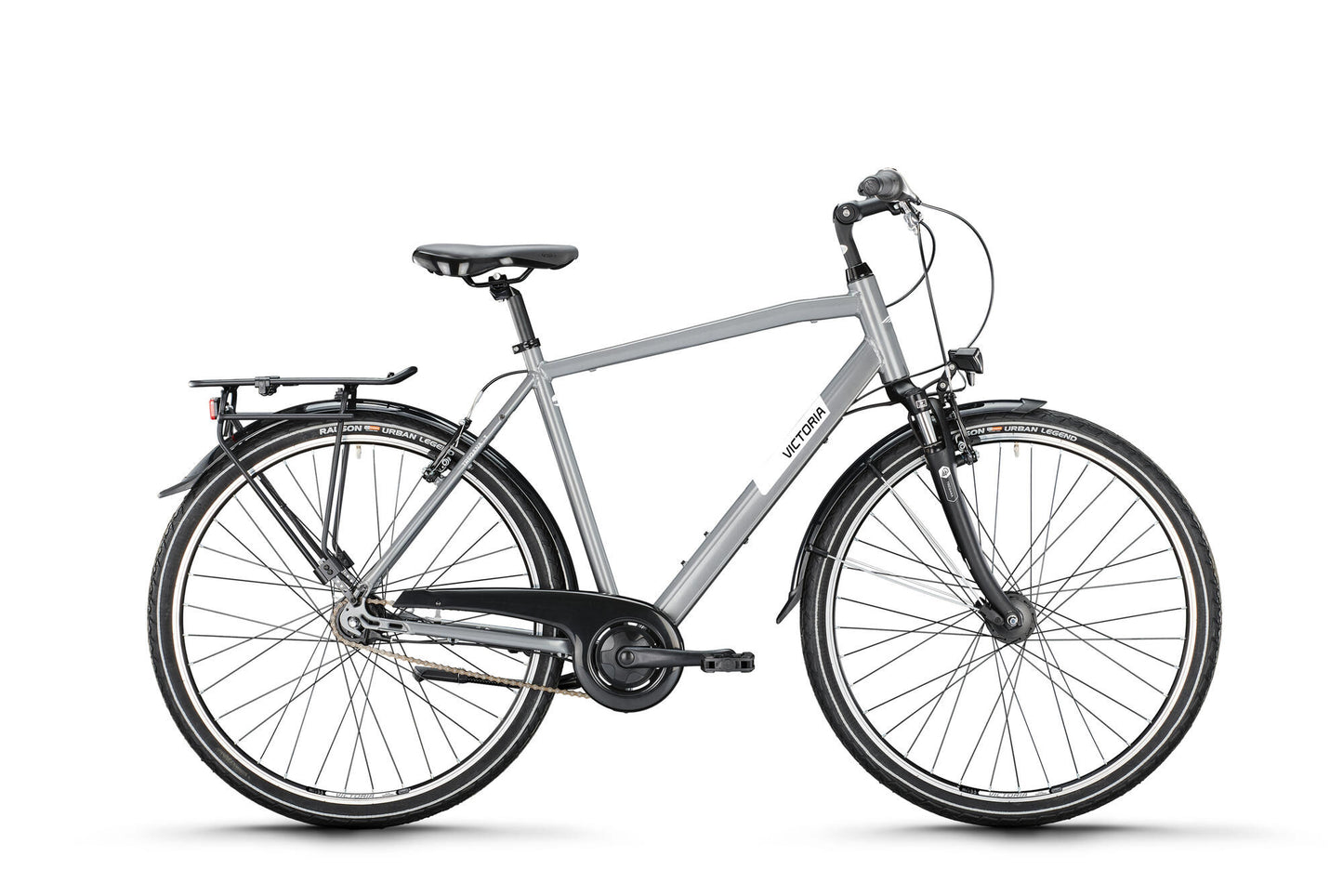 Bicicleta trekking victoria treqana 3 mod. 24 moto vict.treqana 3 28 56 diam. Rueda libre de 8 velocidades gris