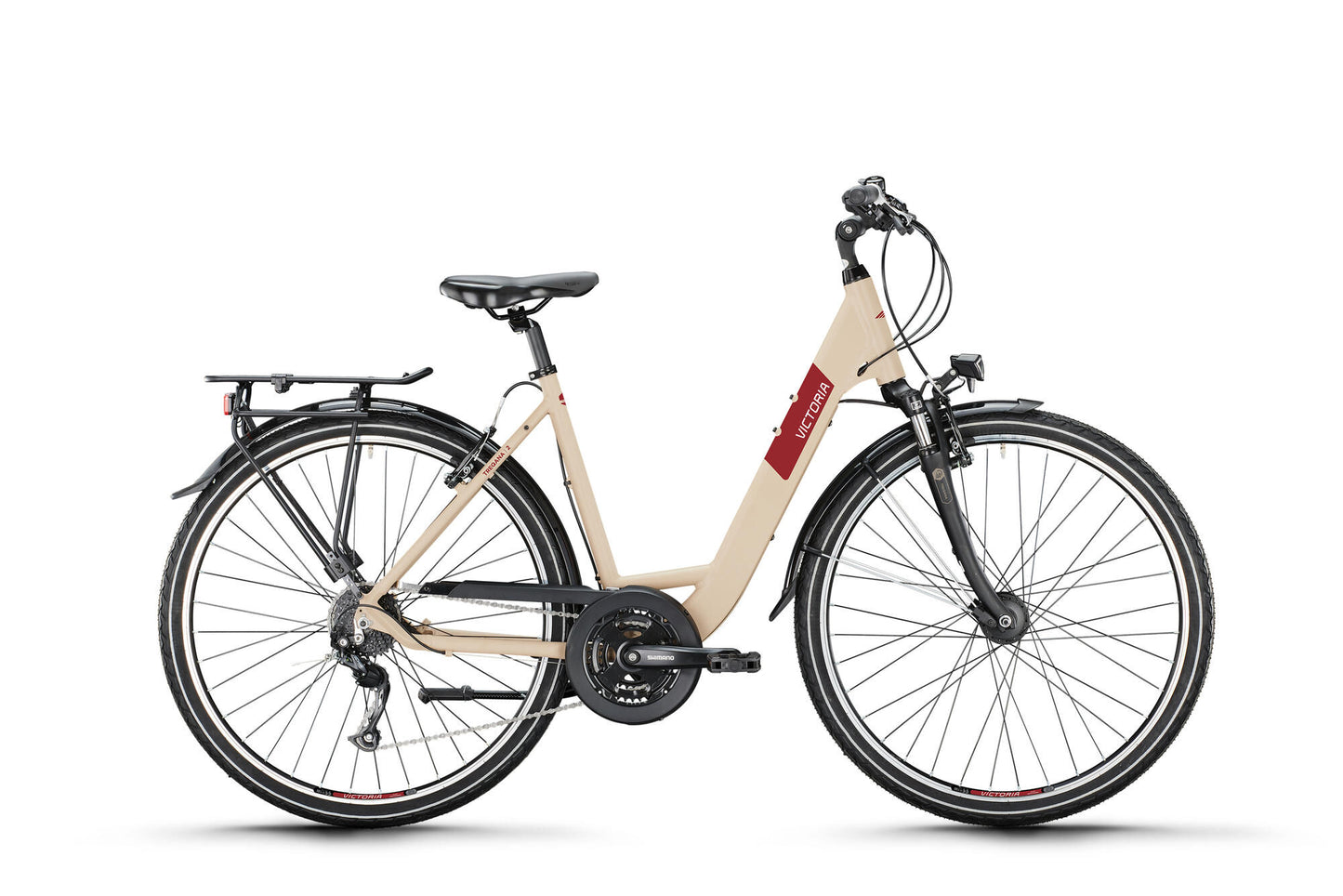 Victoria Trekking Bike Treqana 2 Mod. 24 bici Vict.treqana 2 28 51 wave 24sp grigio beige