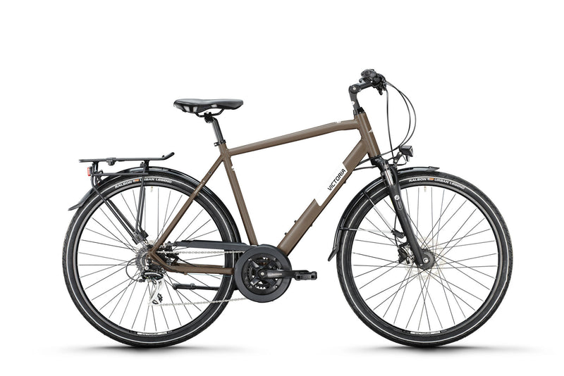 Victoria trekkingfiets treqana 4 mod. 24 bike vict.treqana 4 28 56 diam.24sp earth grey
