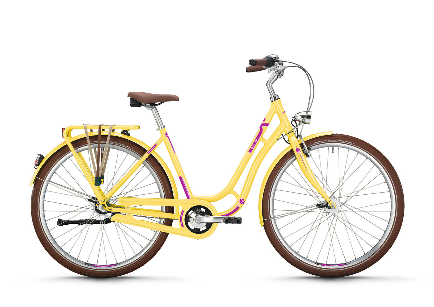 Bici da città Victoria antiqa 3 mod. 24 bici vict.antiqa 3 28 55 nost. 7sp giallo agrumi