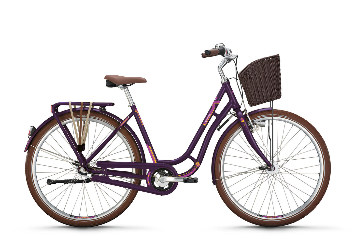 Bicicleta urbana victoria antiqa 5 mod. 24 bicicleta vict.antiqa 5 28 55 nost.7sp violeta oscuro