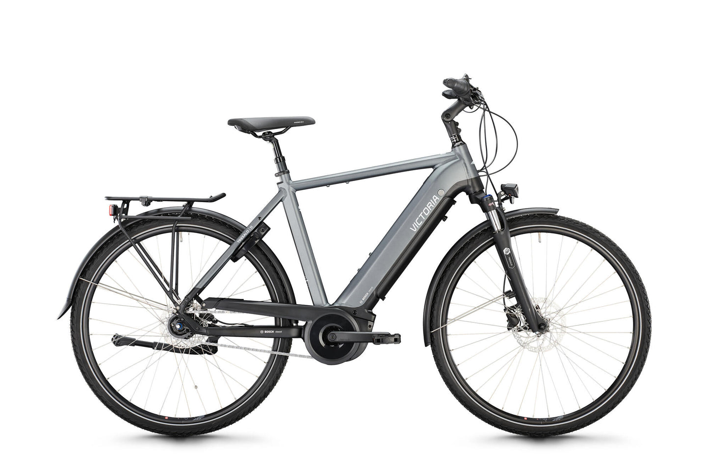 Victoria Electric Trekking Bike Tresalo 11 (#1) Ebike Vict. Tresalo 11 28 50 7SP fh grigio
