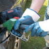 Keron producten handschoen blauw nbr met kap