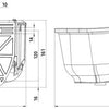 Abi producten vlotterdrinkbak kunststof float bowl s30 12 kunststof 5l
