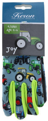 Keron children's glove joy 4 6 years tractor motif - afbeelding 2