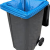 Sacchetti contenitore ldpe 6525 x 140 cm t 70 blu 240 lt