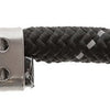 Producten halstertouw reflective blacksilver paniekhaak
