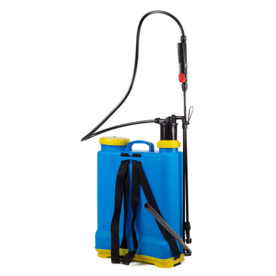 Backpack sprayer plastic with side crank 16 liters