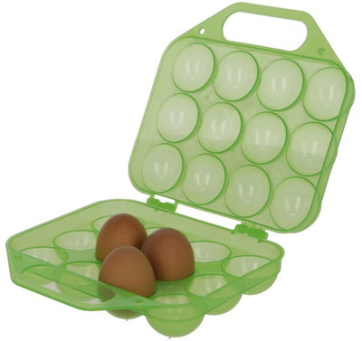 Kerbl plastic egg holder for 12 eggs, green