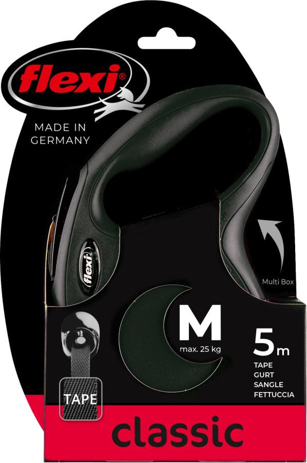 Flexi Rollijn Cord Black