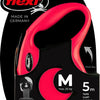 Flexi producten rollijn new classic band rood m5 meter tot 25kg