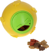 Producten snackbal voor katten 7 5 cm geel - afbeelding 2