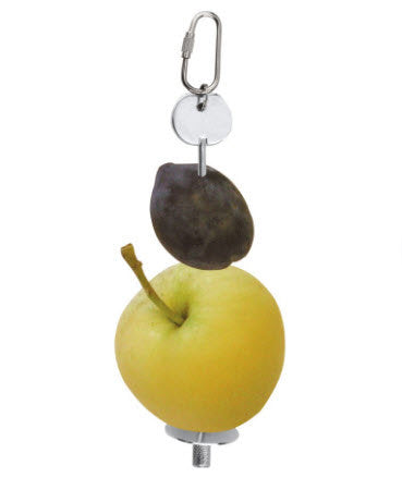 Porta frutta Kerbl in metallo 20 cm per roditori