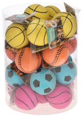 Neon ball 6 cm assorted | 24 pieces - afbeelding 2