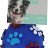 Producten vinyl bal met pootafdruk 10 cm m pieper op kleur gesorteerd