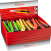 Con:p coltello a spezzare 18mm scatola di plastica - b20870