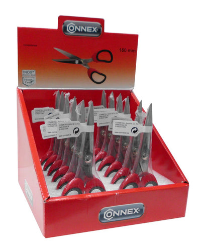 Tijeras domésticas Connex caja de acero inoxidable de 160 mm - coxb896900