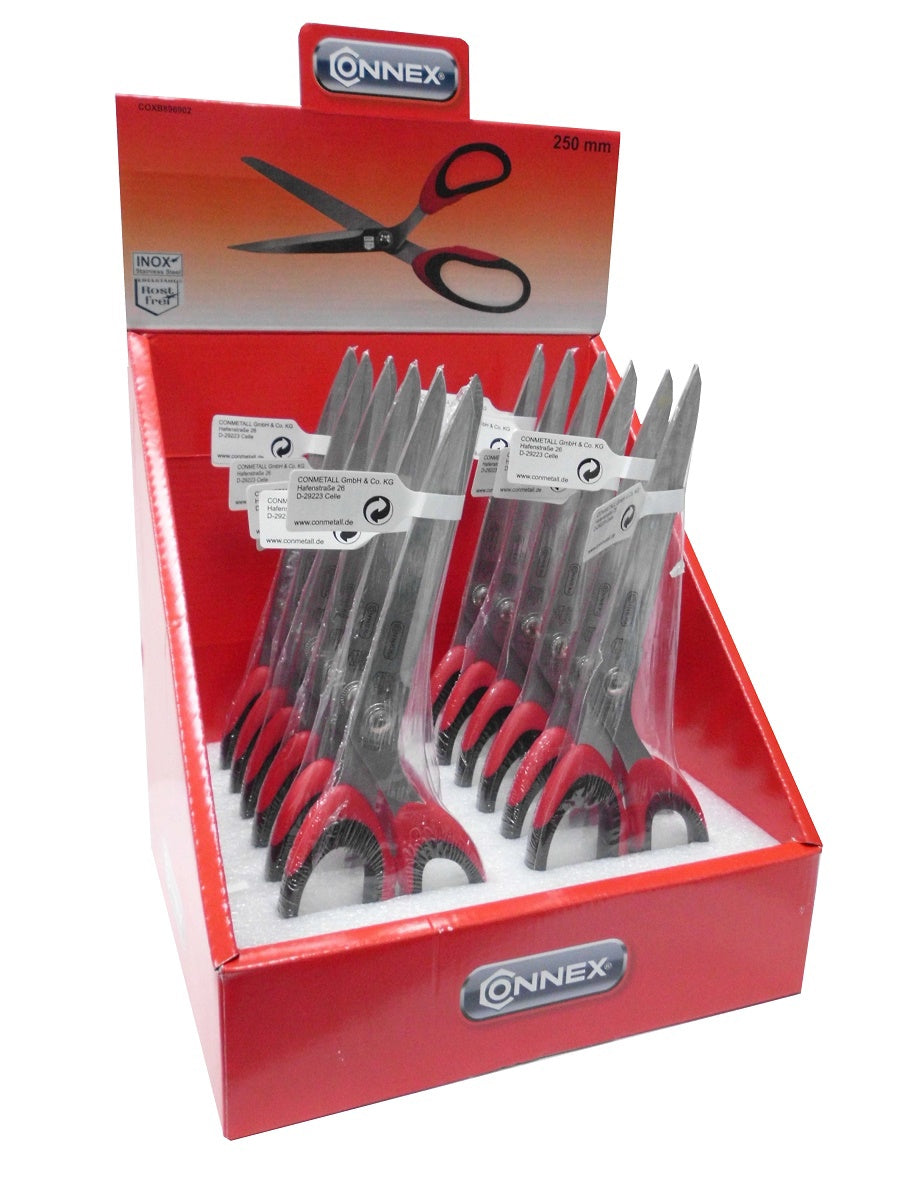 Forbici domestiche Connex scatola in acciaio inossidabile da 250 mm - coxb896902