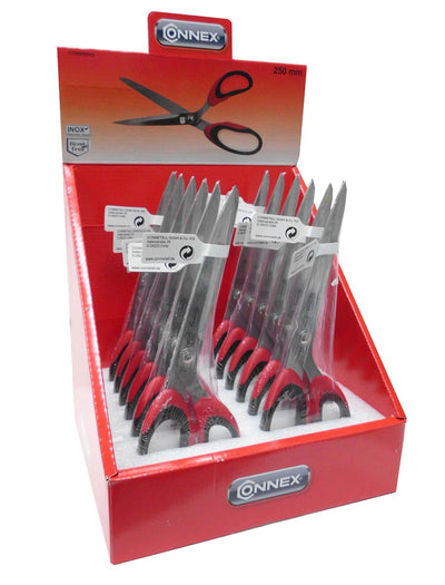 Tijeras domésticas connex caja de acero inoxidable de 250 mm - coxb896902