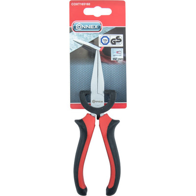 Pinza a becchi mezzotondi Connex piatta 160mm